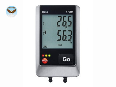 Bộ ghi dữ liệu nhiệt độ TESTO 176 H1 (0 ~ 100 %rH, -20 ~ +70 °C, 4 kênh, IP65)